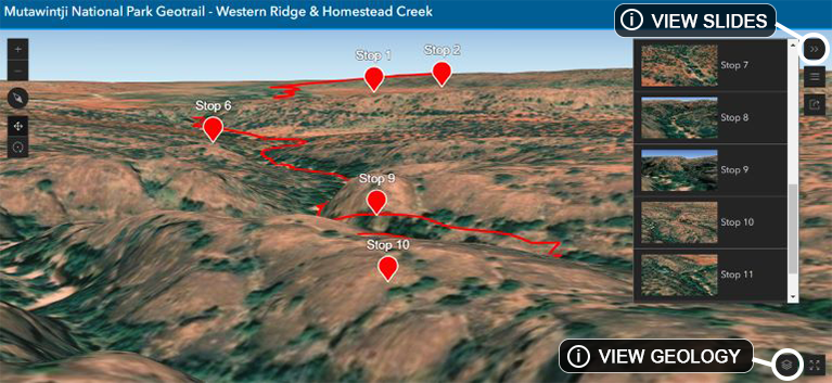 Western Ridge and Homestead Creek